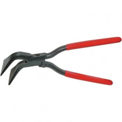 Pince à plier coudée 45° avec charnière entre-passée taille 60mm longueur 270mm STUBAI