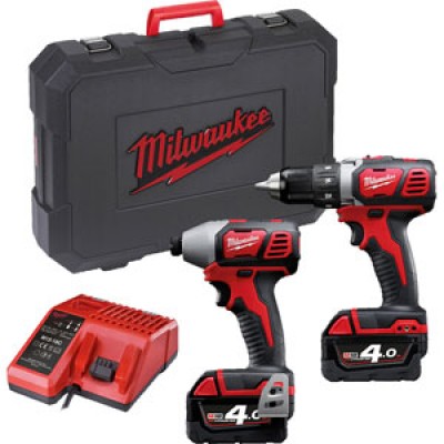 Lot de visseuse à chocs M18 18V + clé BPP2D MILWAUKEE