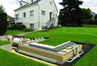 Fosse toutes eaux PURFLO MILLENIUM polyéthylène 5m³