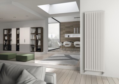 Radiateur DECO vertical double eau chaude blanc 2020x568mm 1713W ALTECH