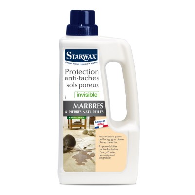 Protection anti-taches pour sols poreux bidon de 1l STARWAX