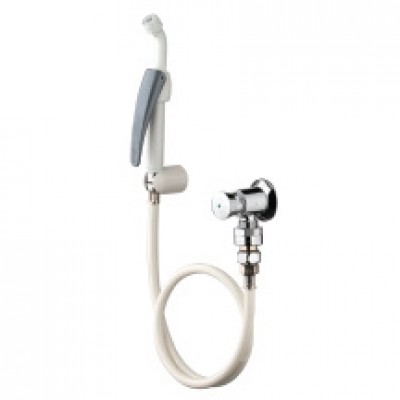 Lave-bassin avec robinet à clapet, et douchette à manette 45 PRESTO