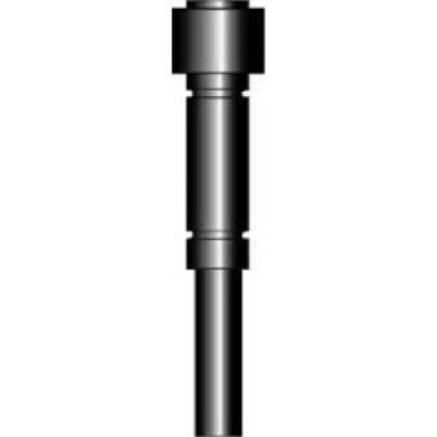 Terminal vertical PPS diamètre 80/125mm rouge réf DY844 DE DIETRICH