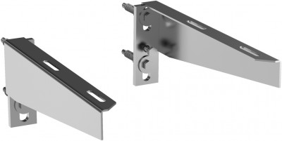 Lot de 2 consoles pour lavabo CONFORMA 340x130x130mm
