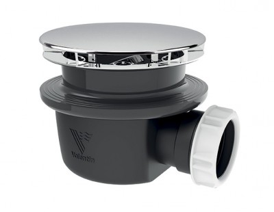Bonde de douche minime avec capot métal VALENTIN