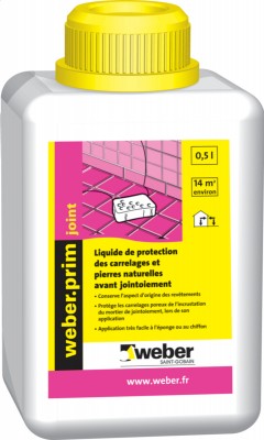 Joint pour carrelage WEBER.PRIM bidon de 0,5l WEBER