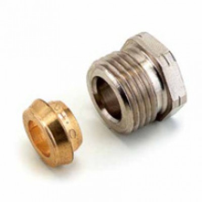 Raccord mécanique pour tube cuivre 15-15x21 COMAP