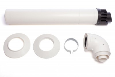 Kit ventouse horizontal 80-125 ATLANTIC PAC ET CHAUDIERE