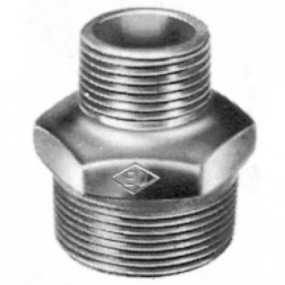 Mamelon fonte malléable 245 galvanisé 15x12 ATUSA