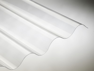 Plaque PVC ondulée GO 1,52x0,92 cristal ONDULINE