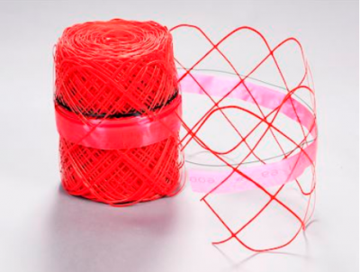 Grillage rouge 87-30 rouleau de 100mm POLYPIPE
