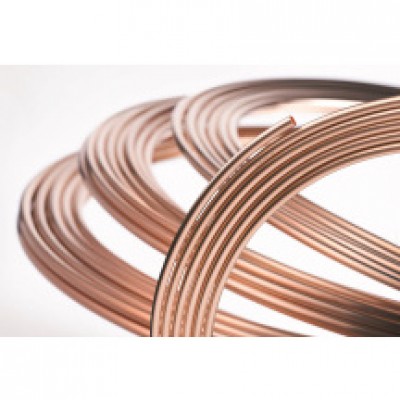 Tube cuivre NF recuit 10x1 couronne de 50m TREFIMETAUX