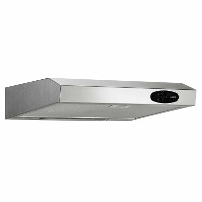 Hotte casquette ventilation mixte inox 60x51x13.2cm MODERNA