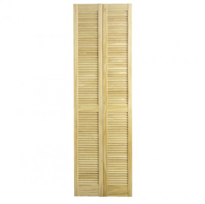 Porte de placard RANCH pin (07) 2 vantaux sans accessoire 227x62cm