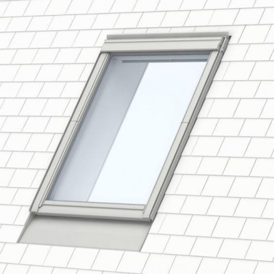 Raccord EDN pour fenêtre de toit MK08 78x140 cm pose encastrée sur ardoises gris anthracite EDN MK08 0000 VELUX
