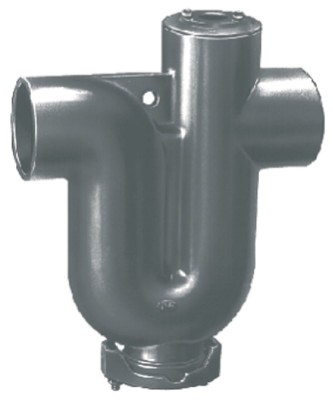 Siphon de parcours Smu+ fonte diamètre nominal 125 mm PONT A MOUSSON