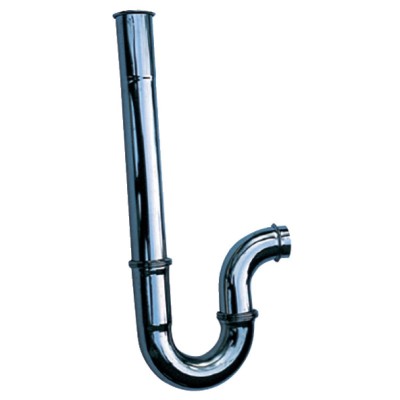 Siphon mal simple horizontal Nickelé  ALTECH