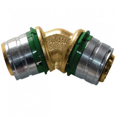 Coude à sertir 45° 50 x 50 UPONOR
