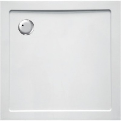 Receveur synthèse PLENITUDE 80x80cm blanc ALTERNA