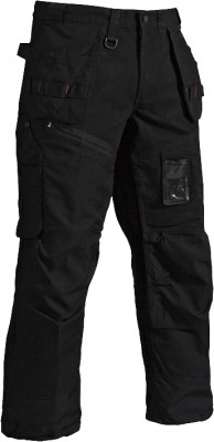 Pantalon coton Canvas couvreur noir taille 50 BLAKLADER WORKWEAR