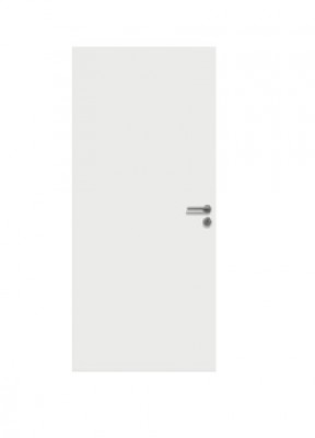 Porte âme pleine résineux prépeint pour châssis Scrigno perçage coquille serrure rainuré emballé 204 x 93 cm JELD-WEN