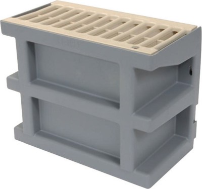 Courette anglaise avec grille sable NICOLL