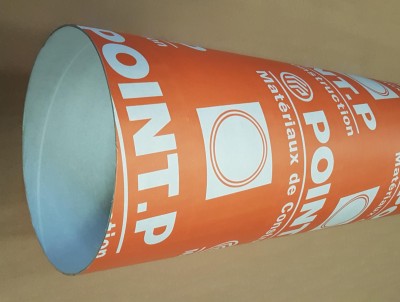 Tube coffrage carton standard diamètre 300 mm longueur 3 m ULTIBAT