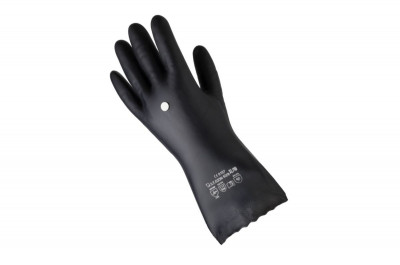 Gant chimique PVC travaux de précision solvants et fuel noir taille 10  CETA