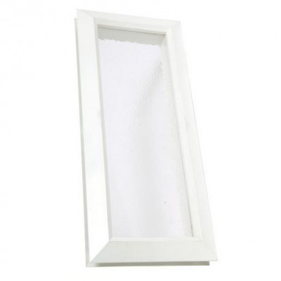 Hublot rectangulaire blanc 380x165 mm NICOLL