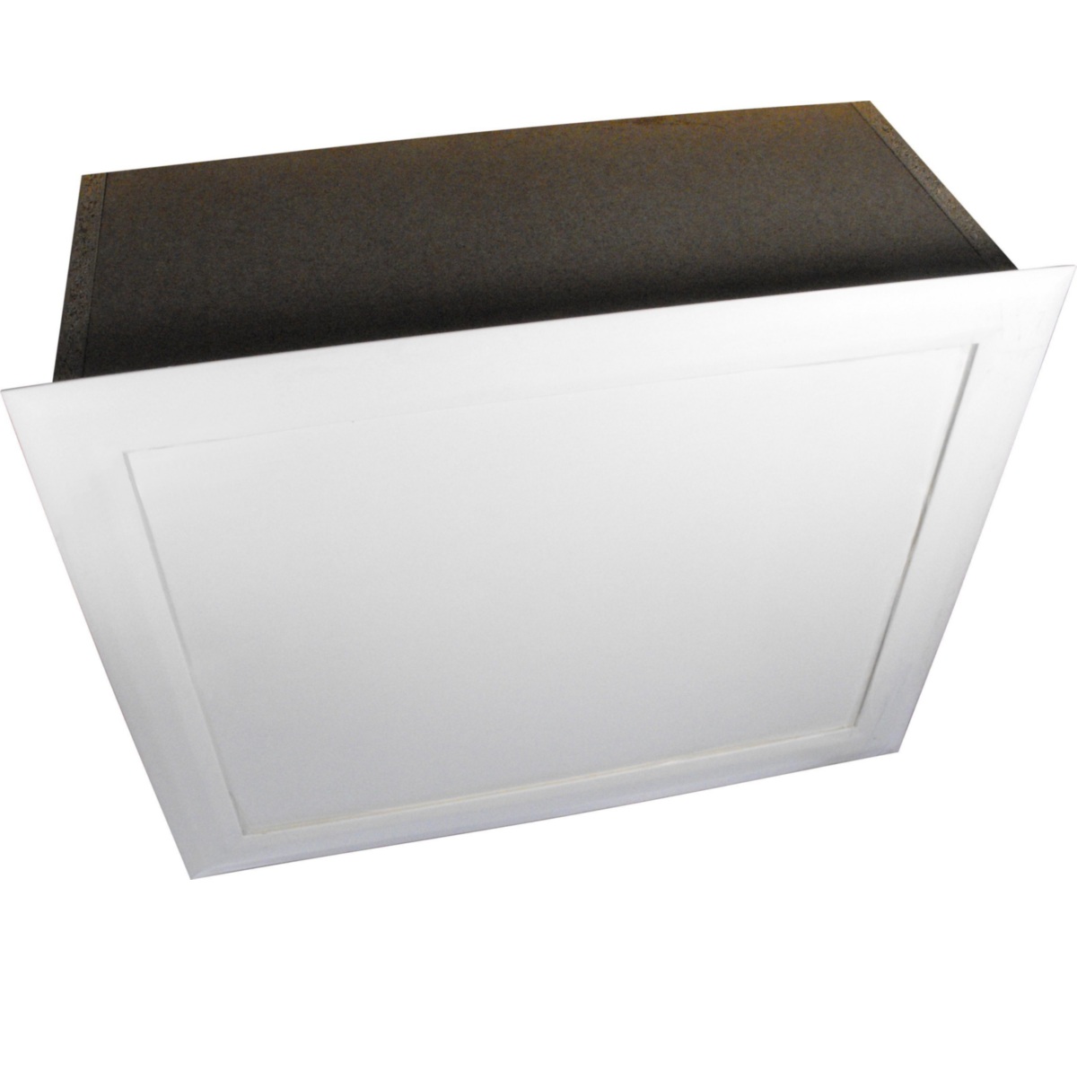 Trappe de visite isolante + rehausse de 300 mm cadre PVC bla... — free download
