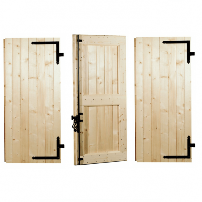 Volet battant Dauphinois 3 vantaux Tradi bois 1900 x 1750 x 52 mm GPF
