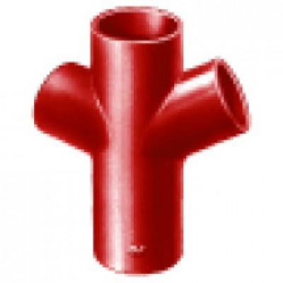 Culotte double SMU S 68°30 en fonte PONT A MOUSSON