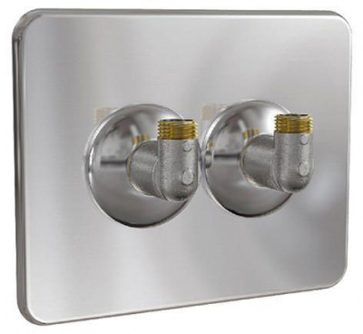 Cache ROBIFIX avec coudes entraxe 50 mm