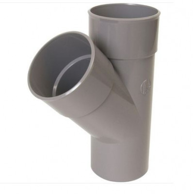 Culotte Mâle-Femelle 45° simple diamètre 200 mm NICOLL