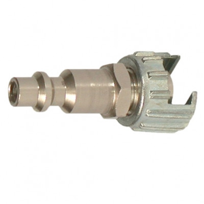 Embouts Rac 508 mâle 1/4 avec écrou fraisé LACME