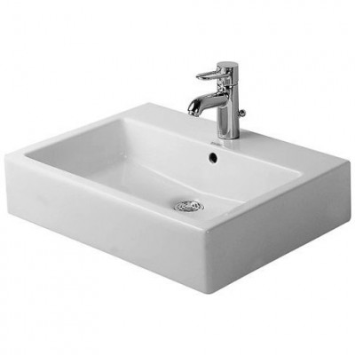 Lavabo Vero - 60 x 46,5 cm - 1 trou percé blanc - DURAVIT