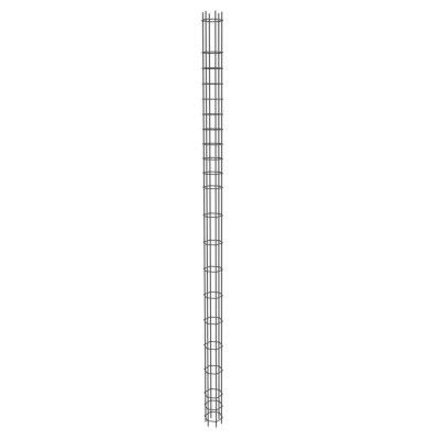 Armature de poteau circulaire D19 8HA8 E VAR 3000 x 8 mm FIMUREX