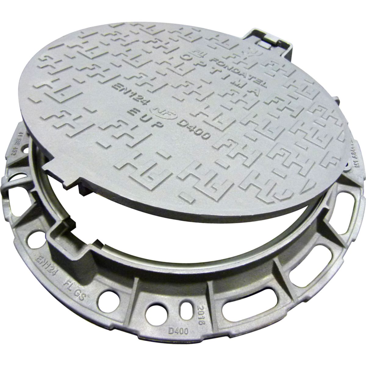 Regard fonte rond Optima R articulé D400 NF eaux usées diamè... — free download