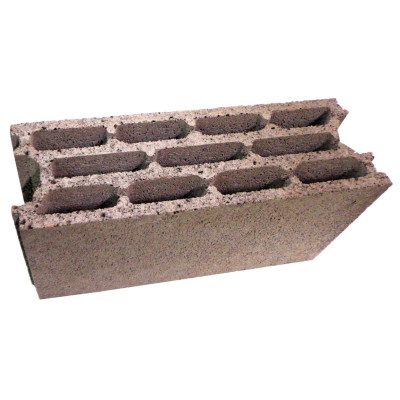 Bloc super 33 angle sismique 20 x 33 x 60 cm ref angs33 TERREAL