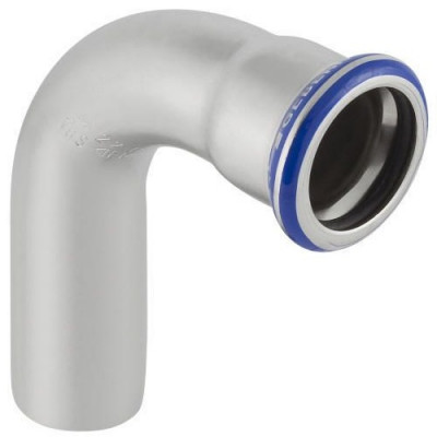 Coude 90° à emboîter inox diamètre 22 mm GEBERIT