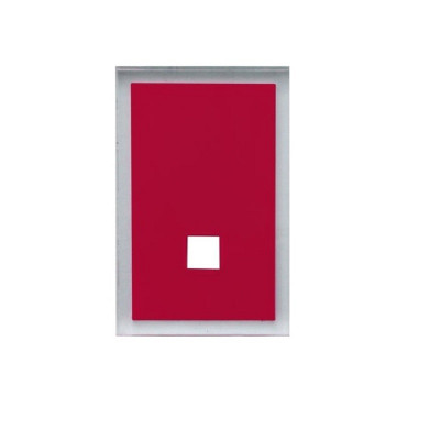 2 couvre plaque Maine rouge AQUATOP