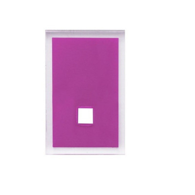 2 couvre plaque Maine fuschia AQUATOP