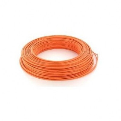 Fil électrique orange D=2,5 m/m2 100 ml BRICODEAL