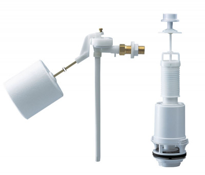 Mécanisme complet avec robinet 42 / 15EL chromé SIAMP