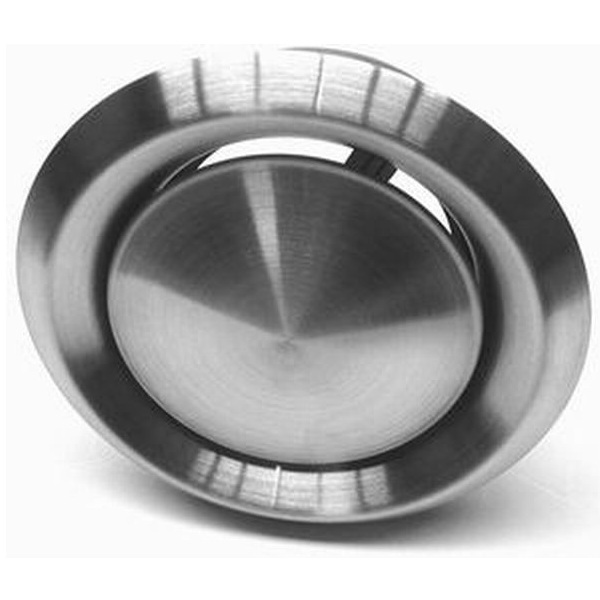 Bouche VMC 125 Mm Inox – DOMUX, Réglable, Acier 304, Pour Extraction Ou Insufflation, Mur/plafond
