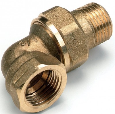 Coude union 3107U joint sphéro-conique mâle-femelle 20x27 COMAP