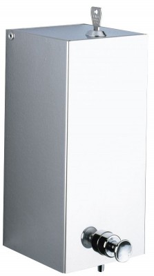 Distributeur de savon liquide inox poli 1 litres DELABIE