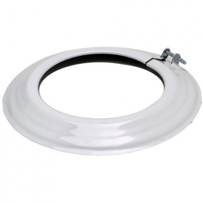 Rosace émail blanc diamètre 139 mm TEN