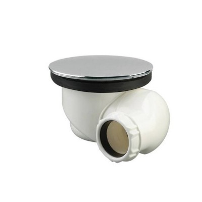Bonde receveur d90 avec enjoliveur abs IDEAL STANDARD