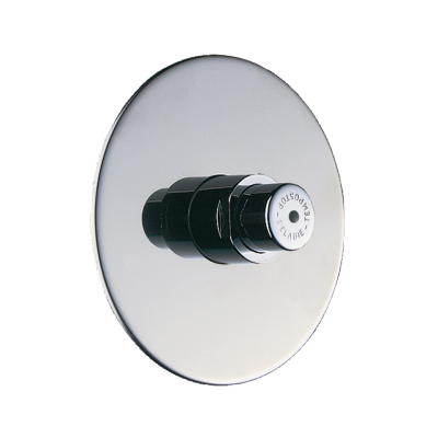 Robinet urinoir TEMPOSTOP rosace inox DELABIE